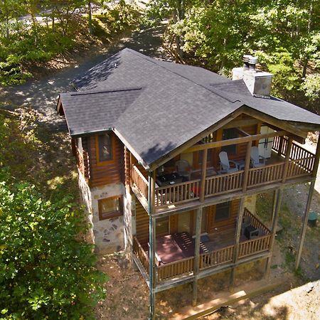 Private Smoky Mountain Luxury Log Home With 2 Fireplaces, Hot Tub & Community Pool Sevierville Exterior foto